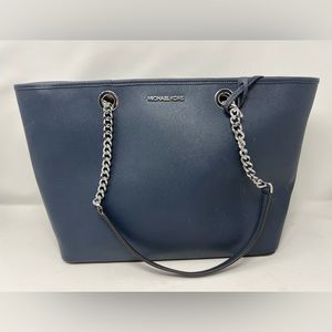 Michael Kors leather Navy Tote